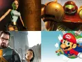 Lara Croft, Samus Aran, Gordon Freeman i Mario – ikony **starych gier na PC lat 90.** i konsol.