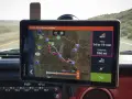 Najlepsza nawigacja dla ciężarówek na telefon: Garmin pokazuje trasę z Portland do Salt Lake City, 596 mil, 14h 19min.