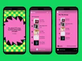 Spotify Wrapped zbiera dane do końca października. Na ekranach telefonów widać podsumowania ulubionych utworów.
