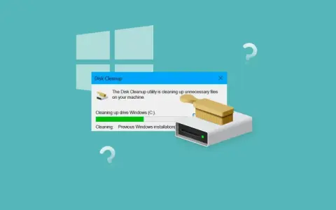 Narzędzie Oczyszczanie dysku Windows 11 usuwa niepotrzebne pliki, zwalniając miejsce na dysku C:.