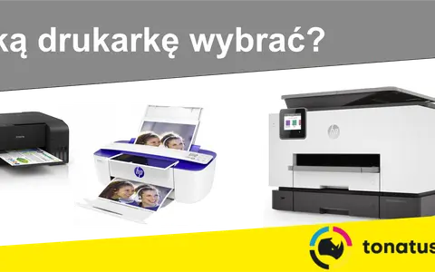 Porównanie drukarki laserowej i atramentowej. Którą wybrać? Zobacz trzy modele: Epson, HP.