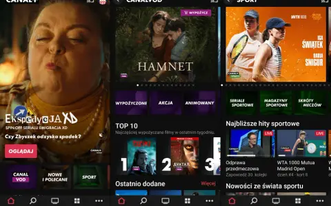 Aplikacja CANAL+ pozwala na oglądanie telewizji przez internet. Zobacz najnowsze filmy, seriale i transmisje sportowe.