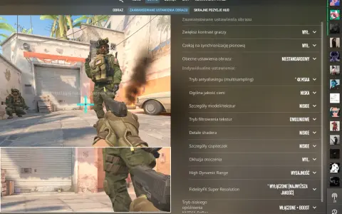 Ustawienia grafiki CS2: obraz, dźwięk, gra. Komenda na fps CS2 w menu zaawansowanych ustawień obrazu.