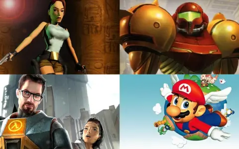 Lara Croft, Samus Aran, Gordon Freeman i Mario – ikony **starych gier na PC lat 90.** i konsol.