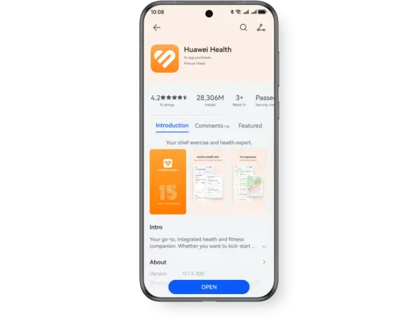 Aplikacja do zegarka Huawei Health, Twój ekspert od ćwiczeń i zdrowia. Zarządzaj danymi i śledź postępy.