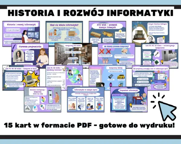 Historia i rozwój informatyki: od pierwszych maszyn liczących do sztucznej inteligencji. Poznaj kluczowe etapy i postacie.