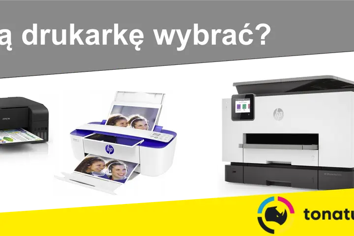 Porównanie drukarki laserowej i atramentowej. Którą wybrać? Zobacz trzy modele: Epson, HP.