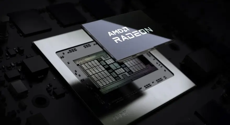 Wyjątkowy układ graficzny AMD Radeon 680M, gotowy do pracy.