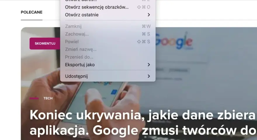 Menu nagrywanie ekranu Windows 11. Wybieram "Nowe nagranie z ekranu", by rozpocząć.