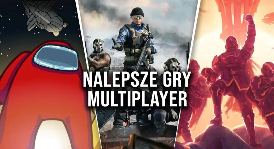 Among Us, Call of Duty, i inne gry multiplayer, idealne do wspólnej zabawy ze znajomymi.