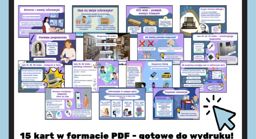 Historia i rozwój informatyki: od pierwszych maszyn liczących do sztucznej inteligencji. Poznaj kluczowe etapy i postacie.