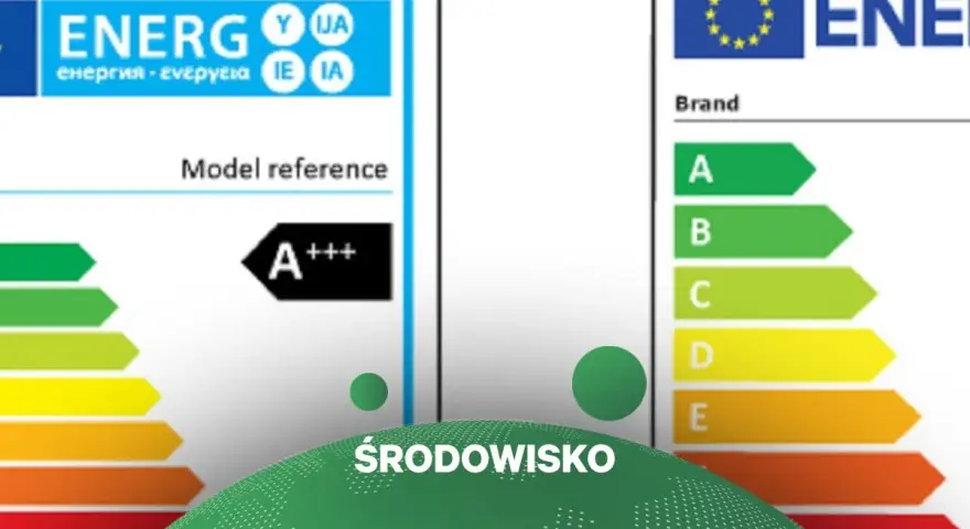 Etykiety energetyczne lodówek pokazują klasy od A+++ do E. Wybór wyższej klasy to troska o środowisko i niższe rachunki.
