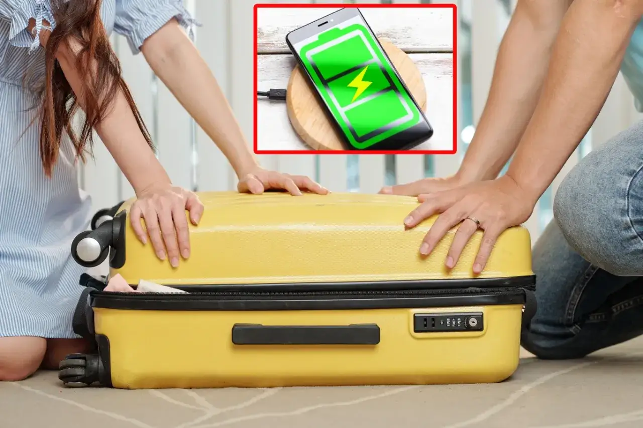 Przygotowania do podróży. Telefon z pełną baterią, gotowy do drogi. Jaki powerbank do samolotu będzie najlepszy?